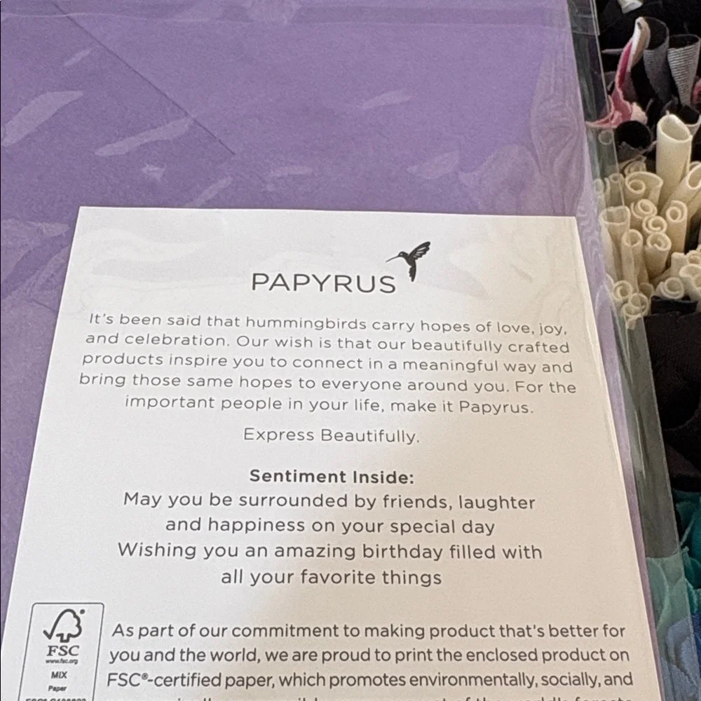 🆕Papyrus 3D Birthday Greeting Card
